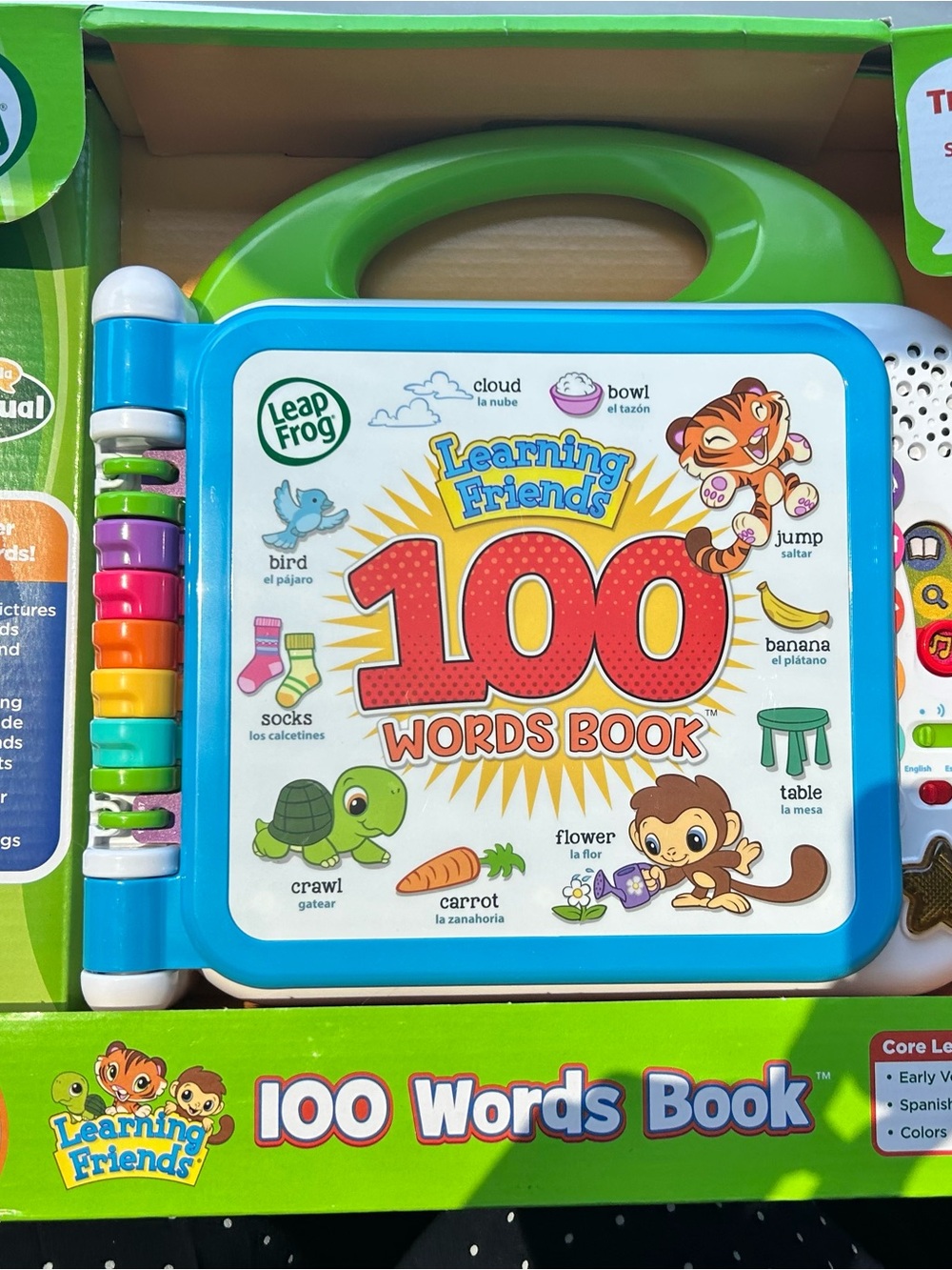 LeapFrog Learning Friends 100 Words Book - Green & Blue